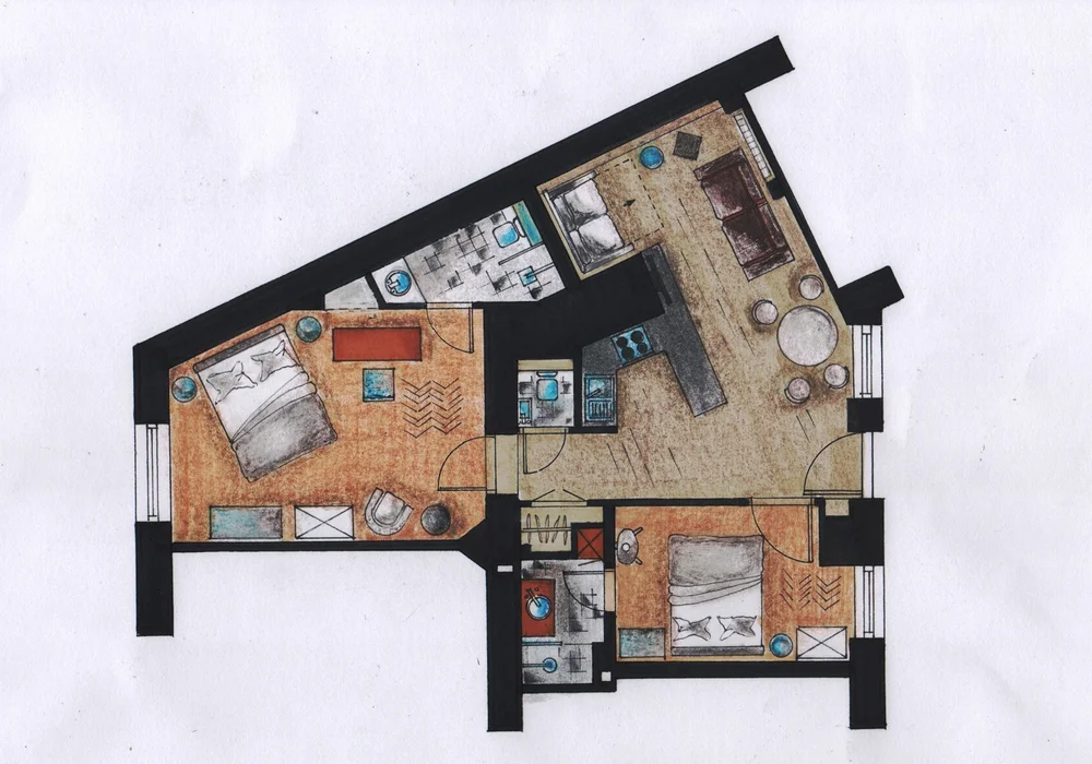 Alaprajz, Kecskeméti u., 2014. nov.