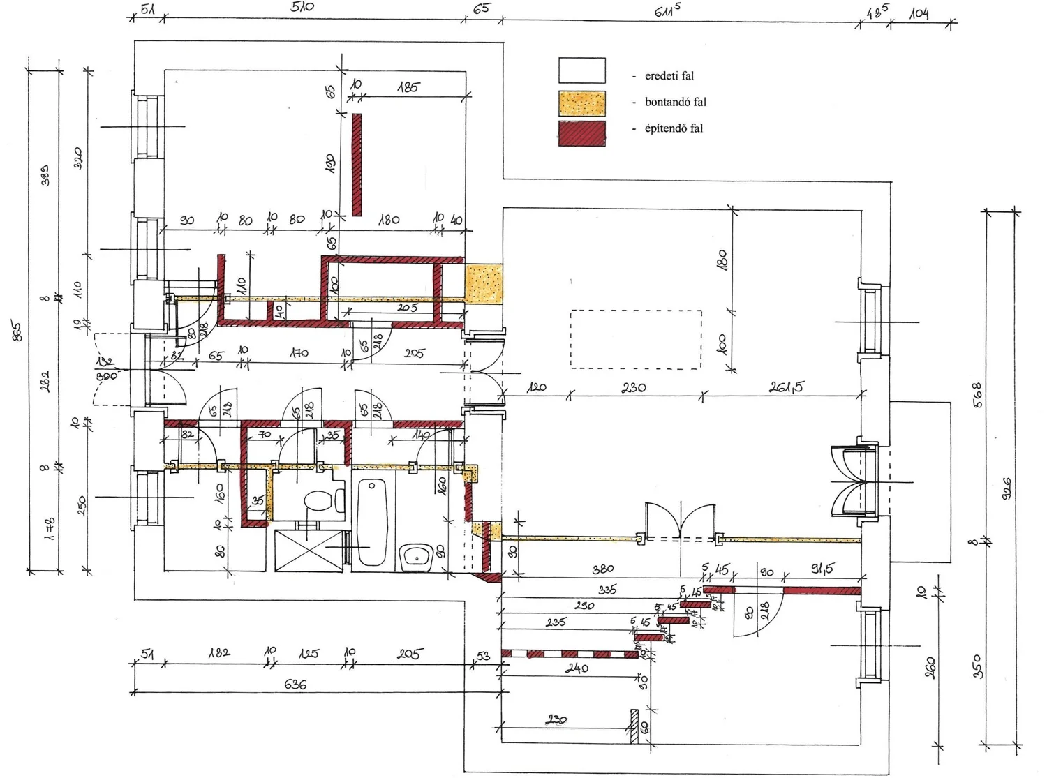Építési-bontási terv
