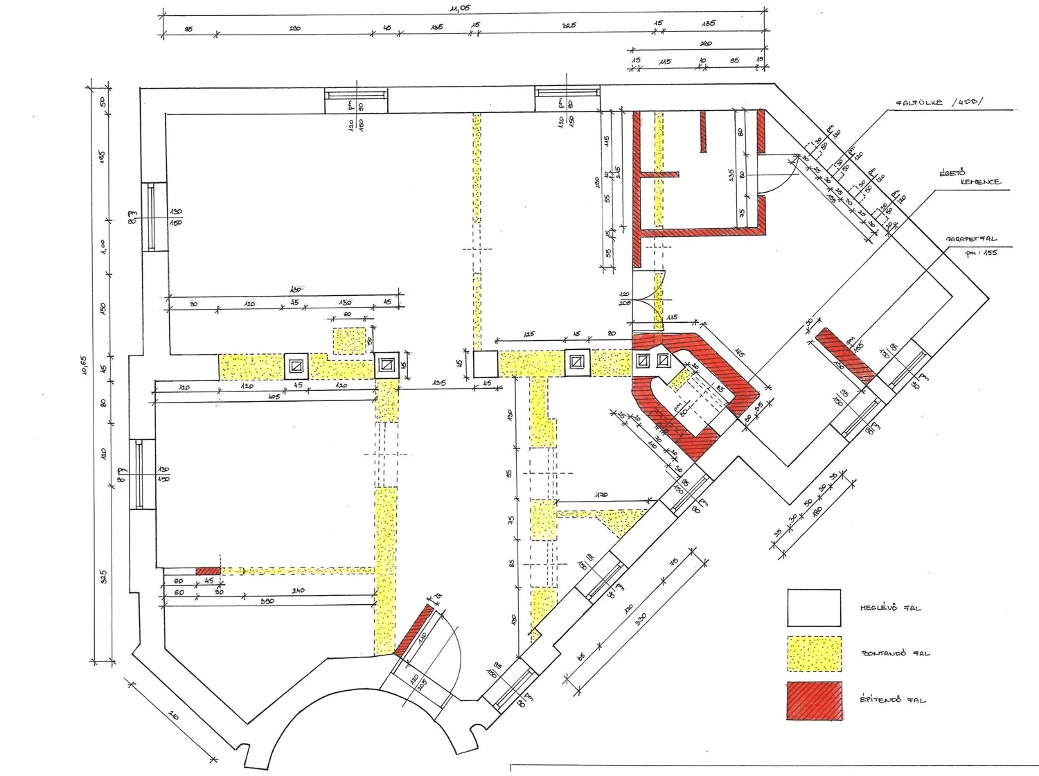 Építési-bontási terv